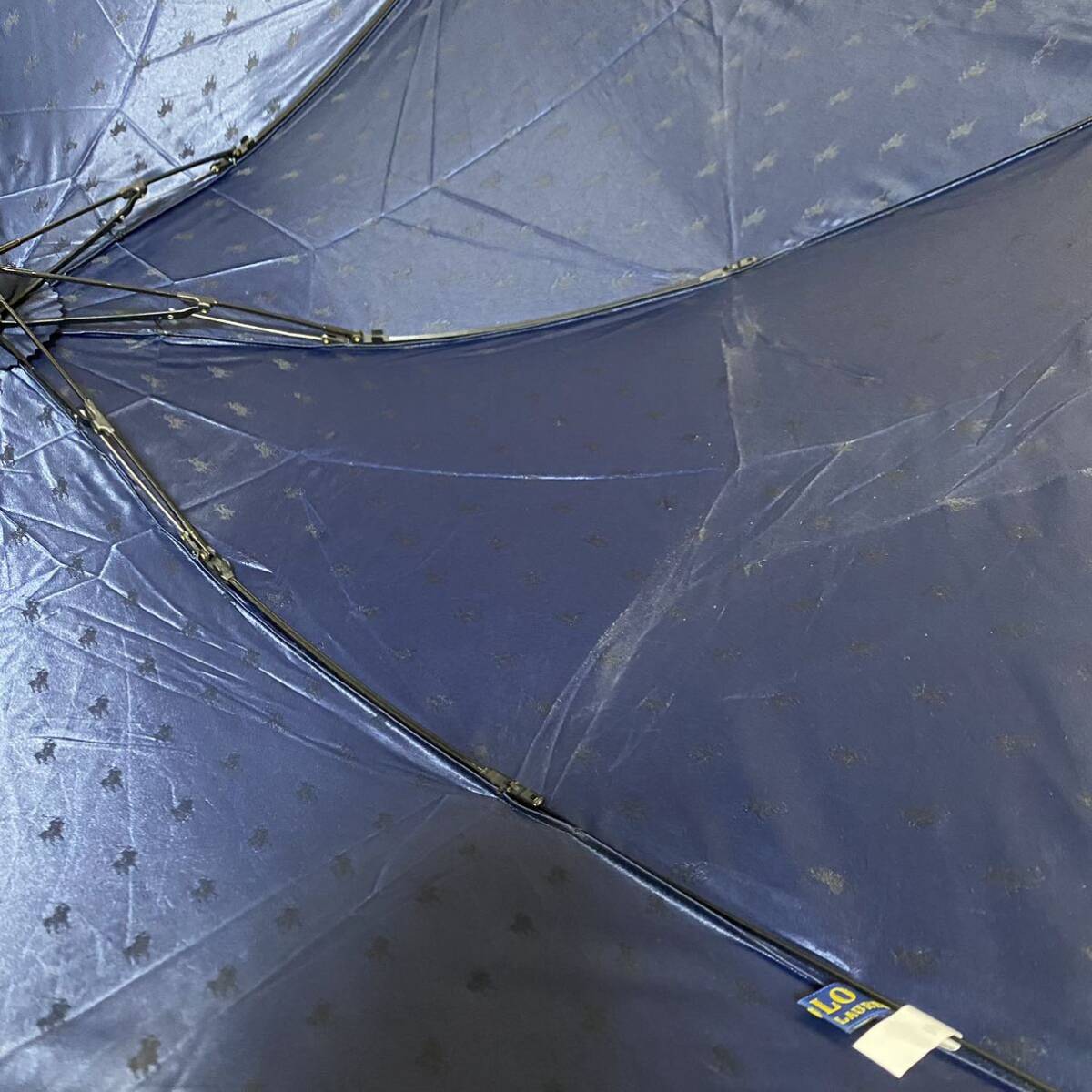 う240347 POLO RALPH LAUREN ポロ ラルフローレン 折りたたみ傘 晴雨兼用 雨傘 日傘の画像7