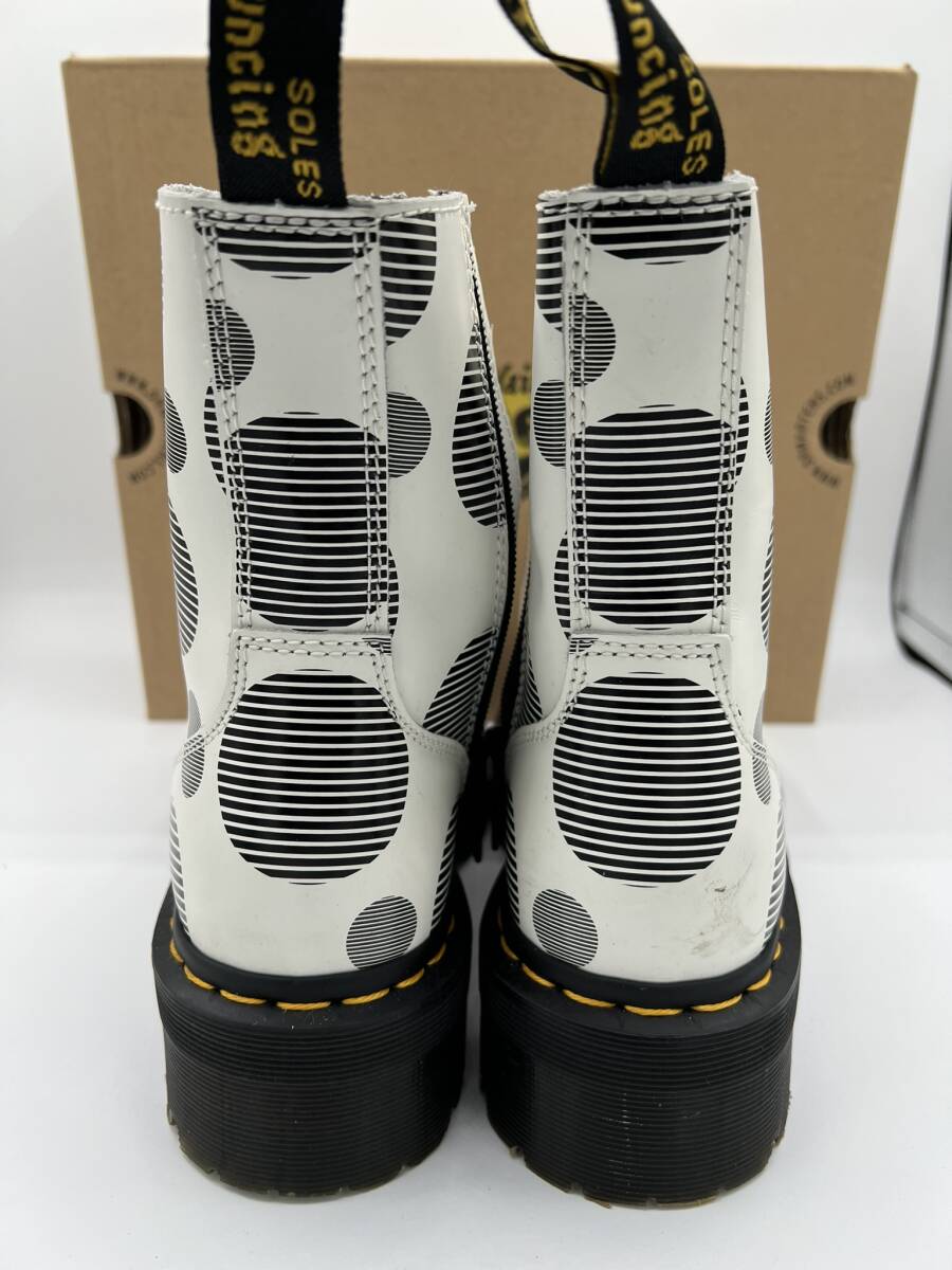 Dr.Martens ドクターマーチン JADON WHITE BLACK ホワイト ブラック 26882101 UK6 EU39 US７・8 現状品_画像3