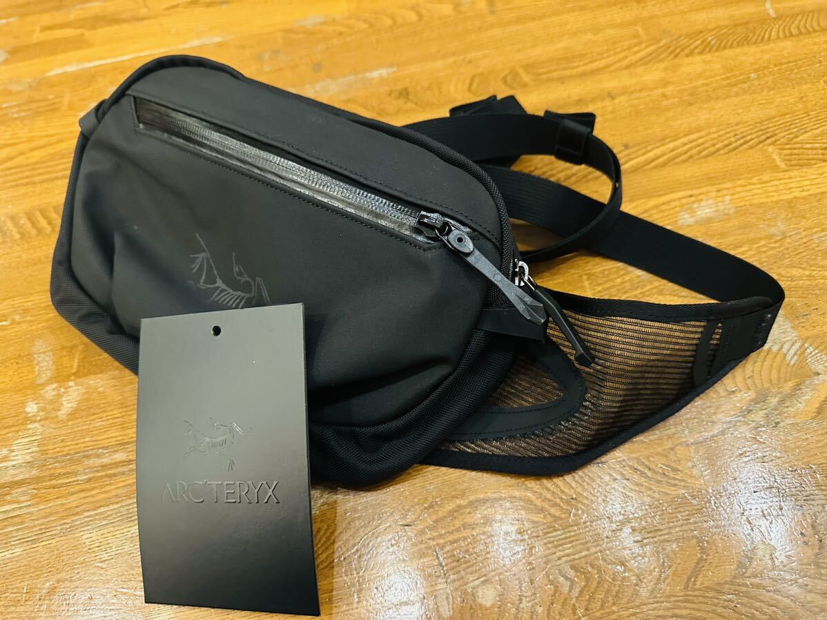 ARC'TERYX アークテリクス Arro Waist Pack アローウエストパック BLACK ブラック 美品　送料込み_画像1