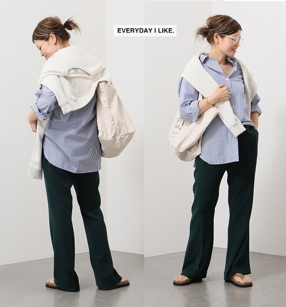 近年品美品/Everyday I like/エブリデイアイライク/イージーフレアパンツ 価格：¥22,000-(税込)の画像1