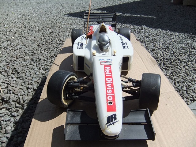 京商:1/10フレーム:F1エンジンカー：中古ボディのみフル装備　（プロポ無し）_画像10