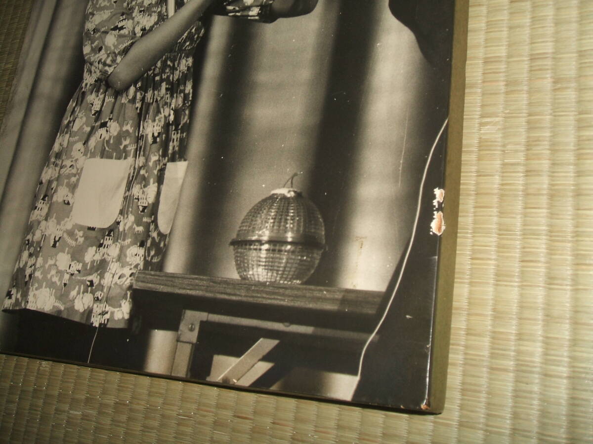 天地真理 木製 小パネルポスター 32x40x厚さ2cm 昭和47年の当時品の画像3