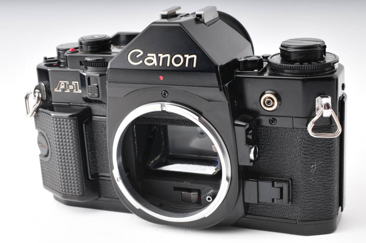 Canon キャノン A-1 A1 SLR Black 35mm Film Camera Body #327