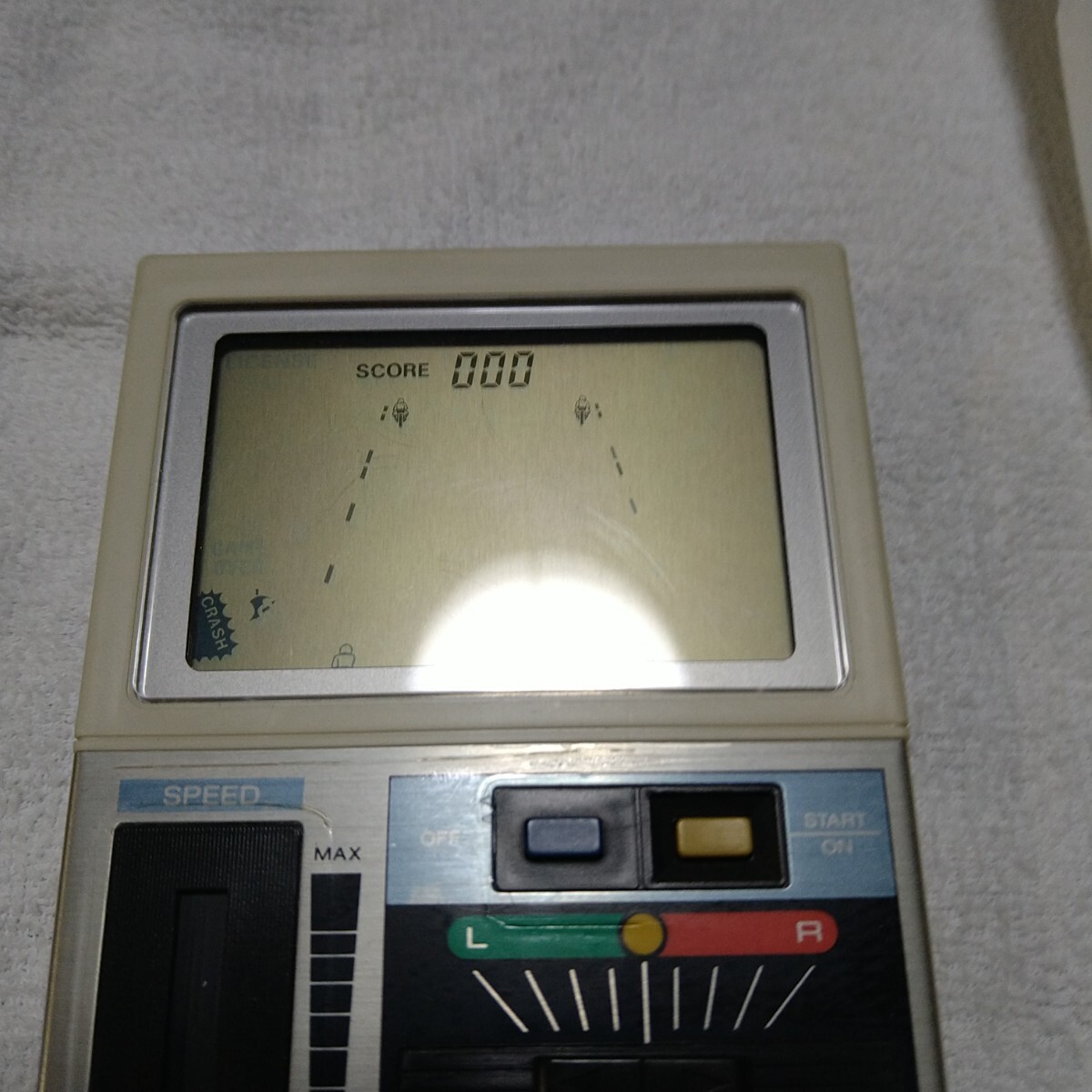 動作確認済み【 昭和レトロ 】CASIO　CG-105 AUTORACE　ELECTRONIC　GAME　LSIゲーム_画像6