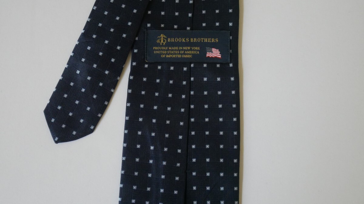 美品【BROOKS BROTHERS ブルックスブラザーズ】USED ブランドネクタイ/m34-2GG5-26-30_画像3