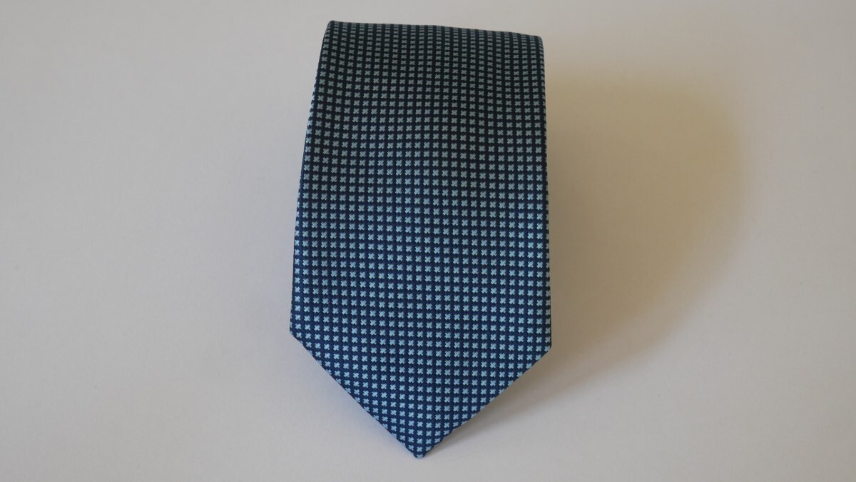  unused . close [HUGO BOSS Hugo Boss ( narrow tie )]USED brand necktie /m34-2GG3-11-15