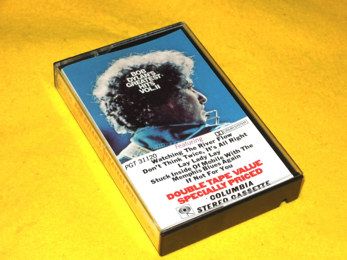 BOB DYLAN ボブ・ディラン カセットテープ USA 輸入盤 GREATEST HITS VOLUME II VOL.II VOL.2 PGT 31120の画像1