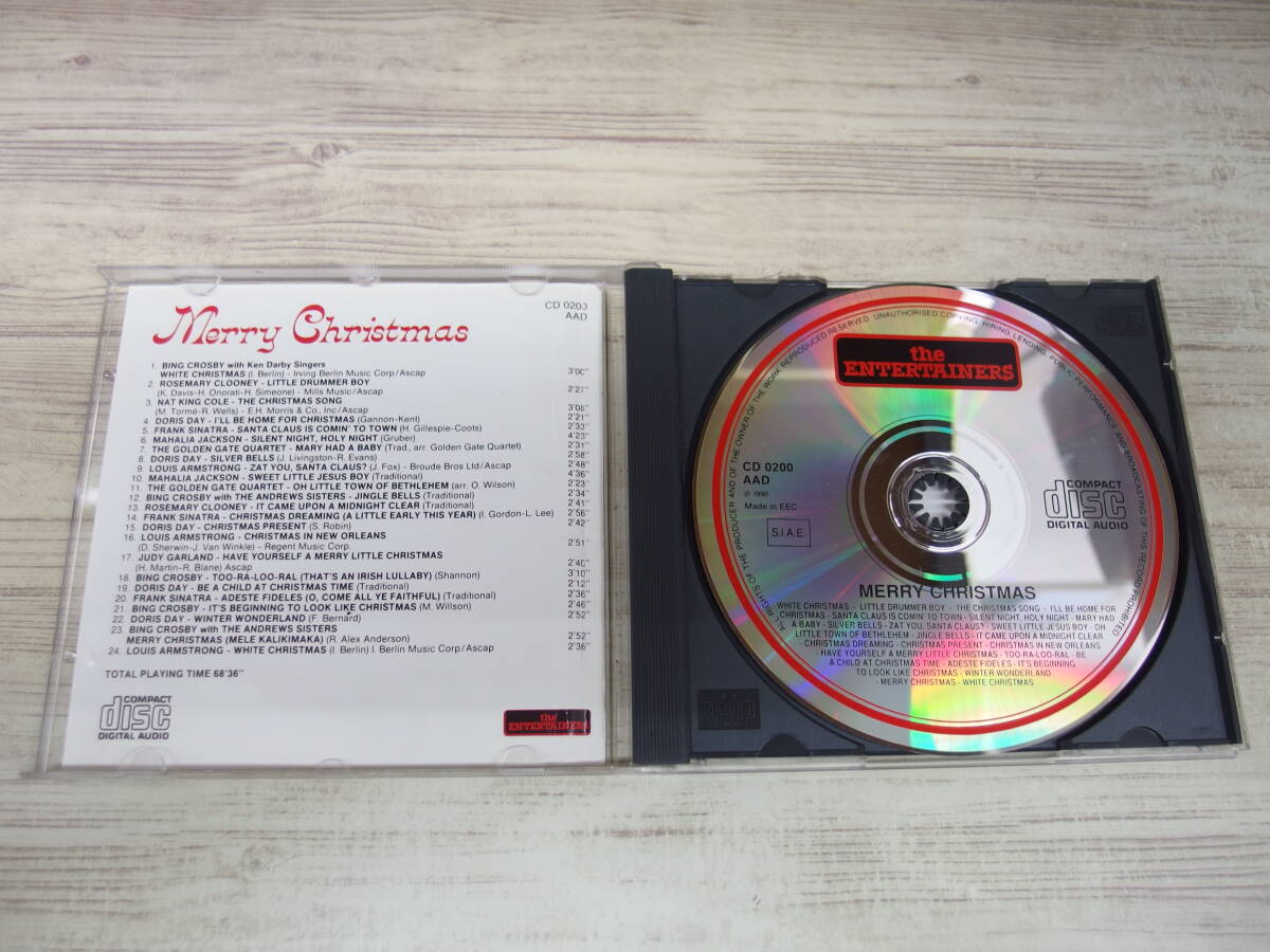 CD / Merry Christmas / Bing Crosby, Rosemary Clooney, Nat King Cole, Doris Day, Louis Armstrong.. /『D47』/ 中古_画像4