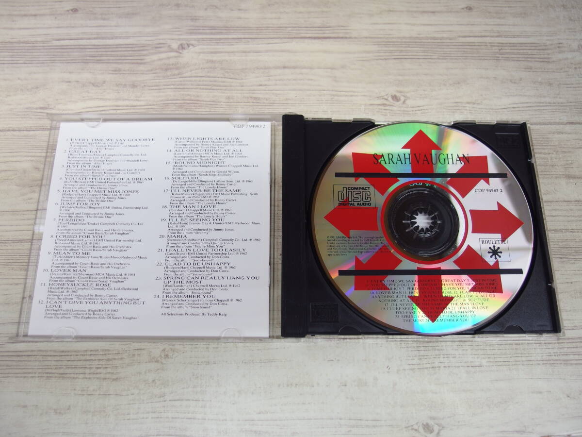 CD / Roulette Years / サラ・ボーン /『D52』/ 中古_画像4