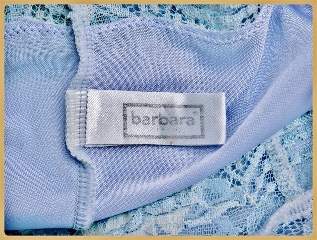 CA5-970＃/barbara/バーバラ♪バスト95㎝のグラマー2XLサイズ♪艶サラスリップ【インボイス対応店】※一番安価で送料はゆうパケット210円_画像5