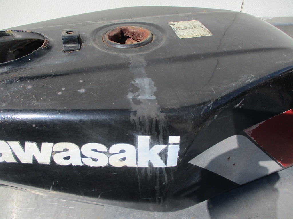 Kawasaki カワサキ AR50 純正タンク 中古ジャンク品 当時 昭和 旧車 AR50 AR80_画像2