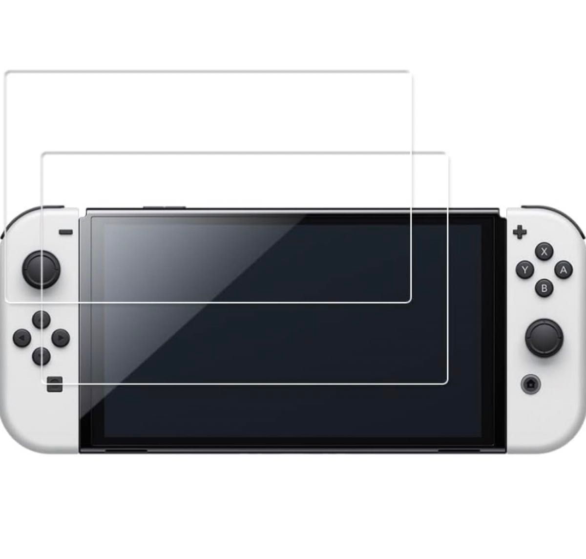  2枚セット HKKAIS 強化ガラス New Nintendo Switch 保護フィルム