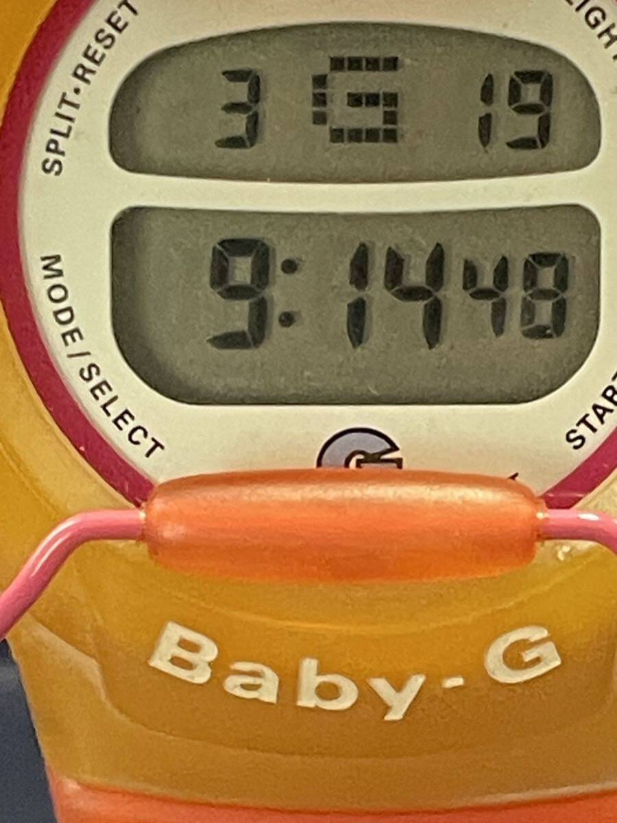 中古レディース腕時計Casio Baby-G カシオ ベイビーG BG-220 クオーツ (2.26)_画像5