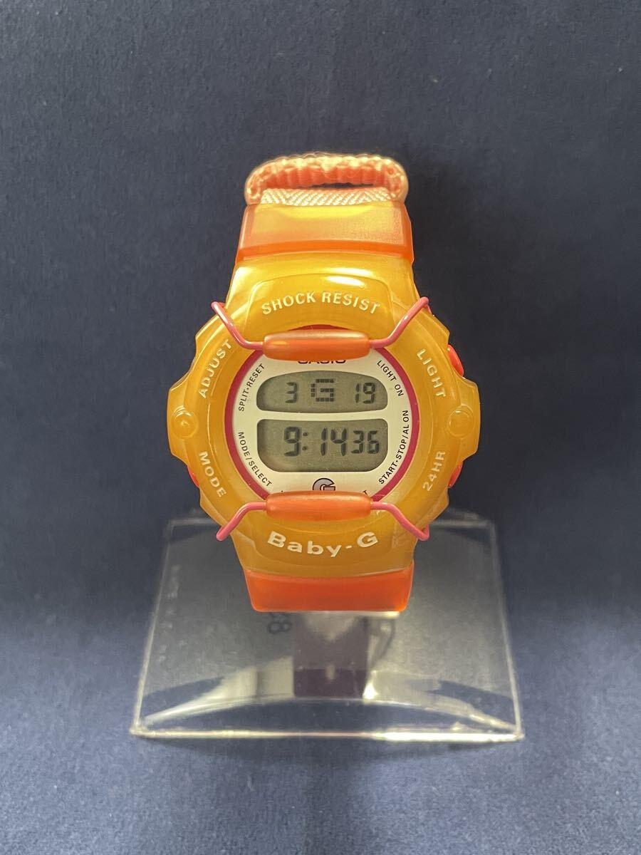 中古レディース腕時計Casio Baby-G カシオ ベイビーG BG-220 クオーツ (2.26)_画像1