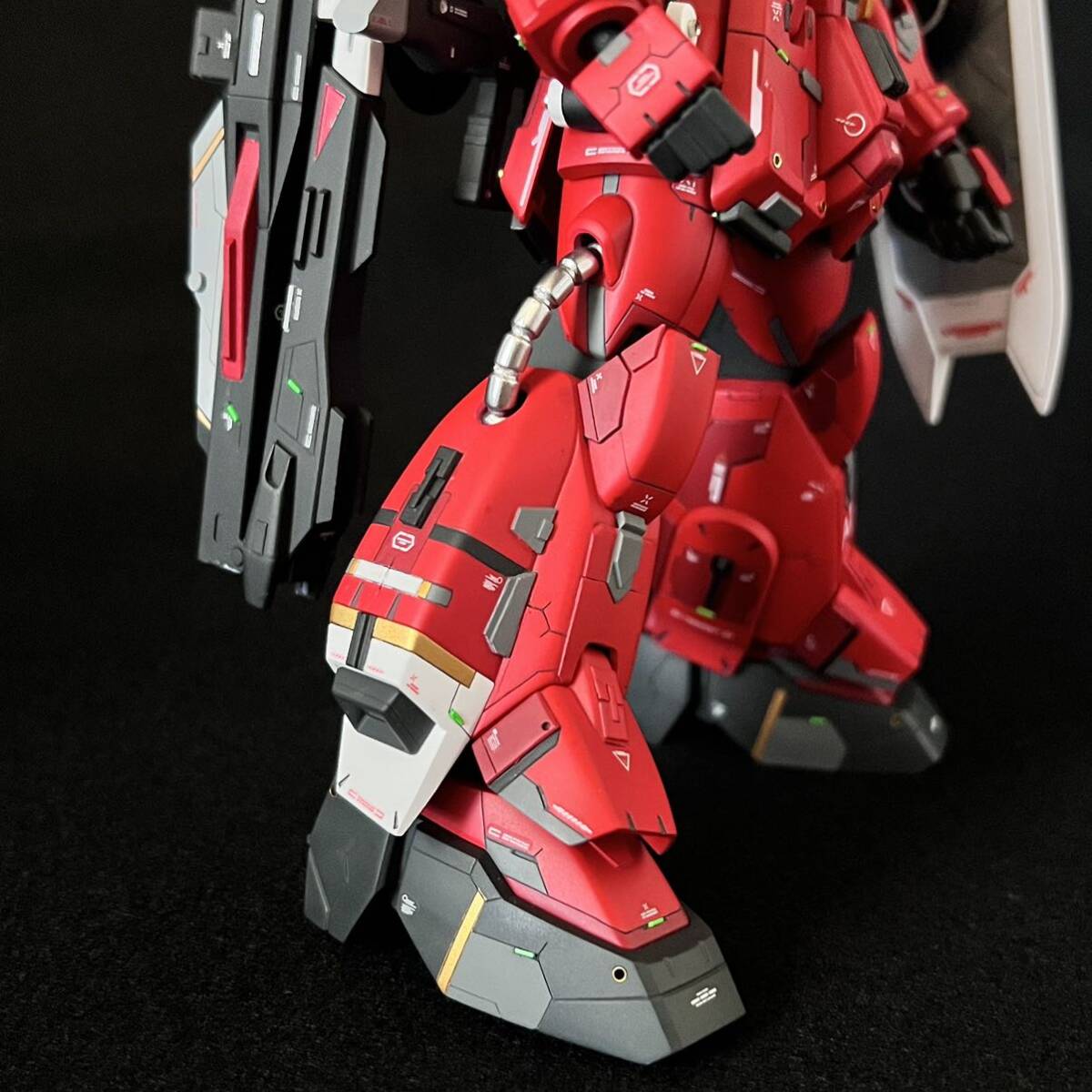 ガンプラ　ガンダムSEED デスティニー 1/100 ガナーザクウォーリア　ルナマリア機　全塗装　完成品_画像4