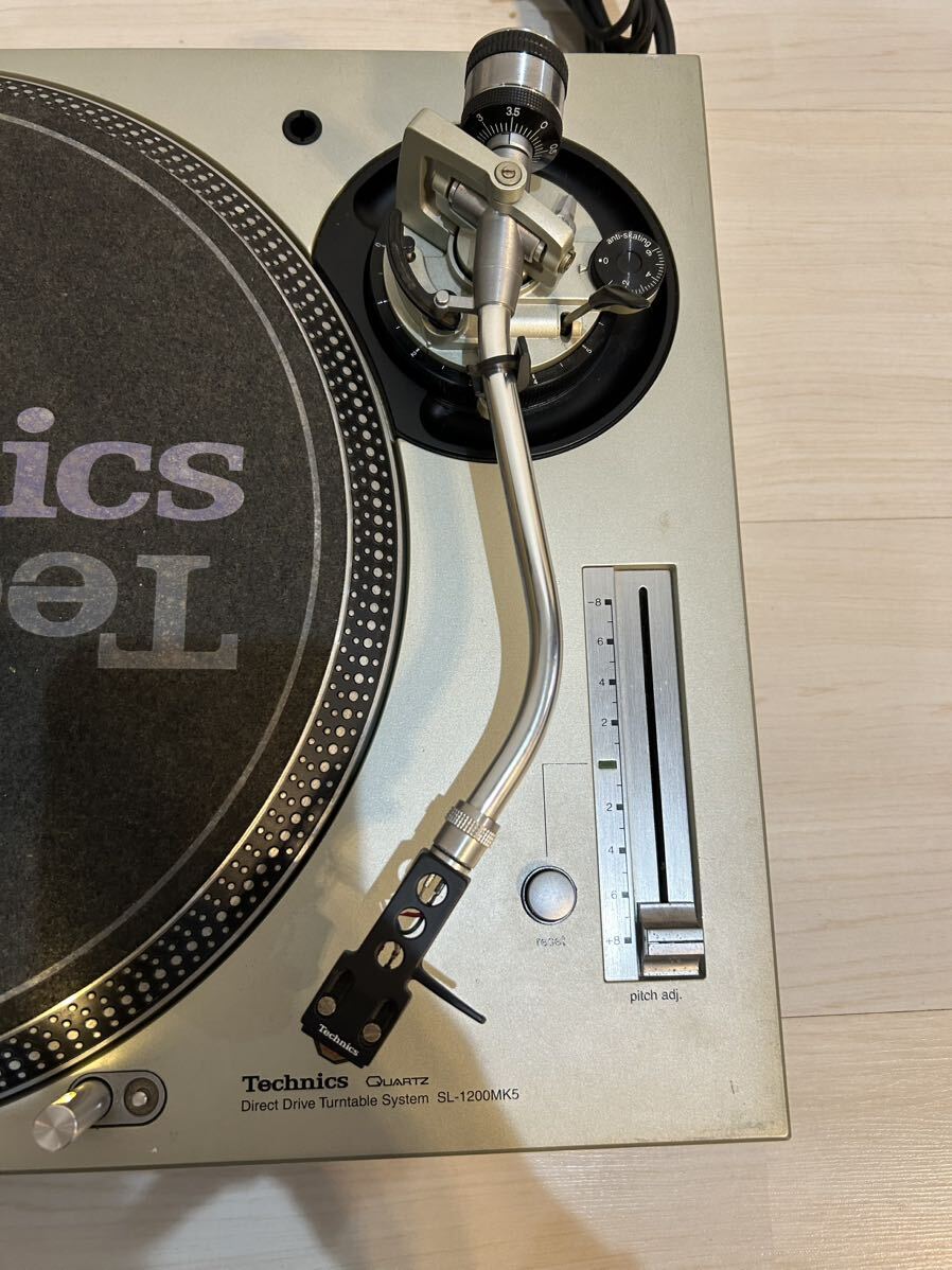 Technics SL-1200MK5 レコードプレーヤー テクニクス_画像4