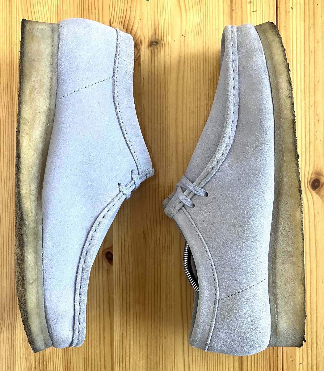 clarks wallabee クラークス1966年発売名作美カラーモデルクリーニング済格安お買い得定価26400円の画像3