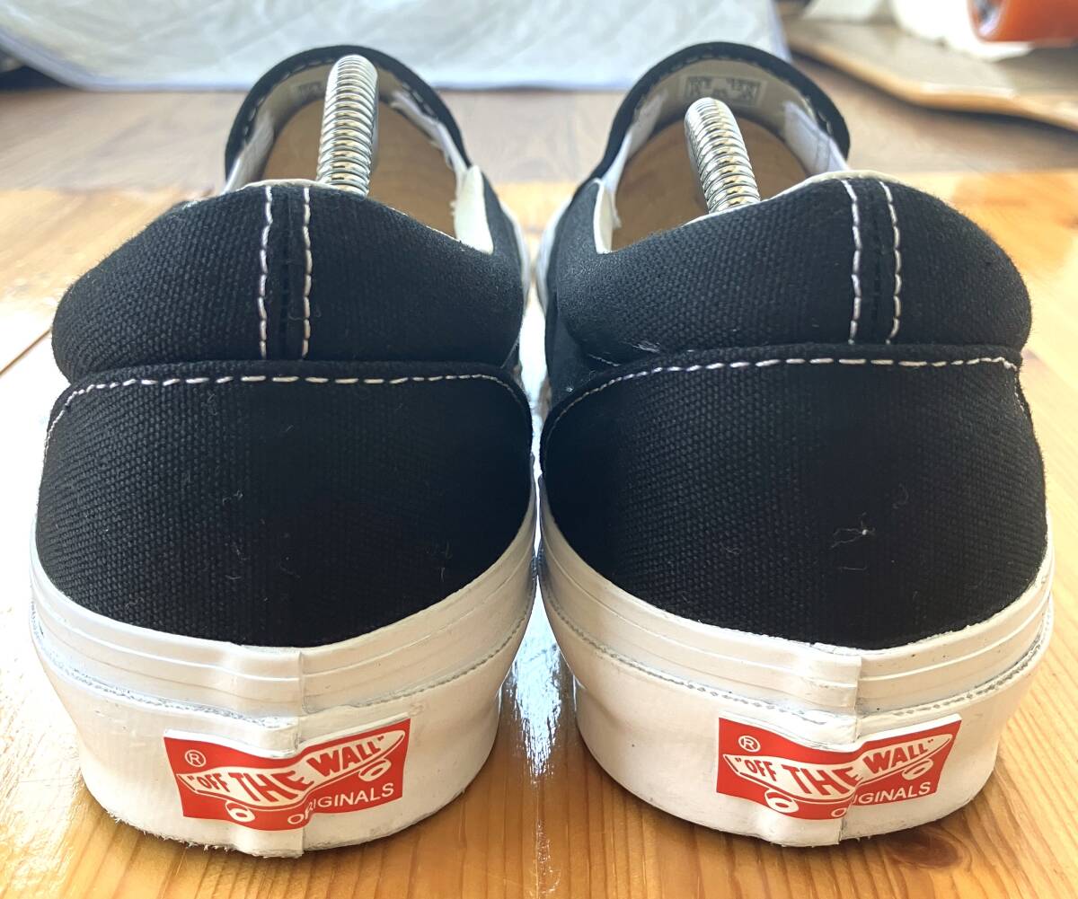 vans og classic slip on lx（vault）大人気希少ヴォルトラインモデルクリーニング済美品_画像4