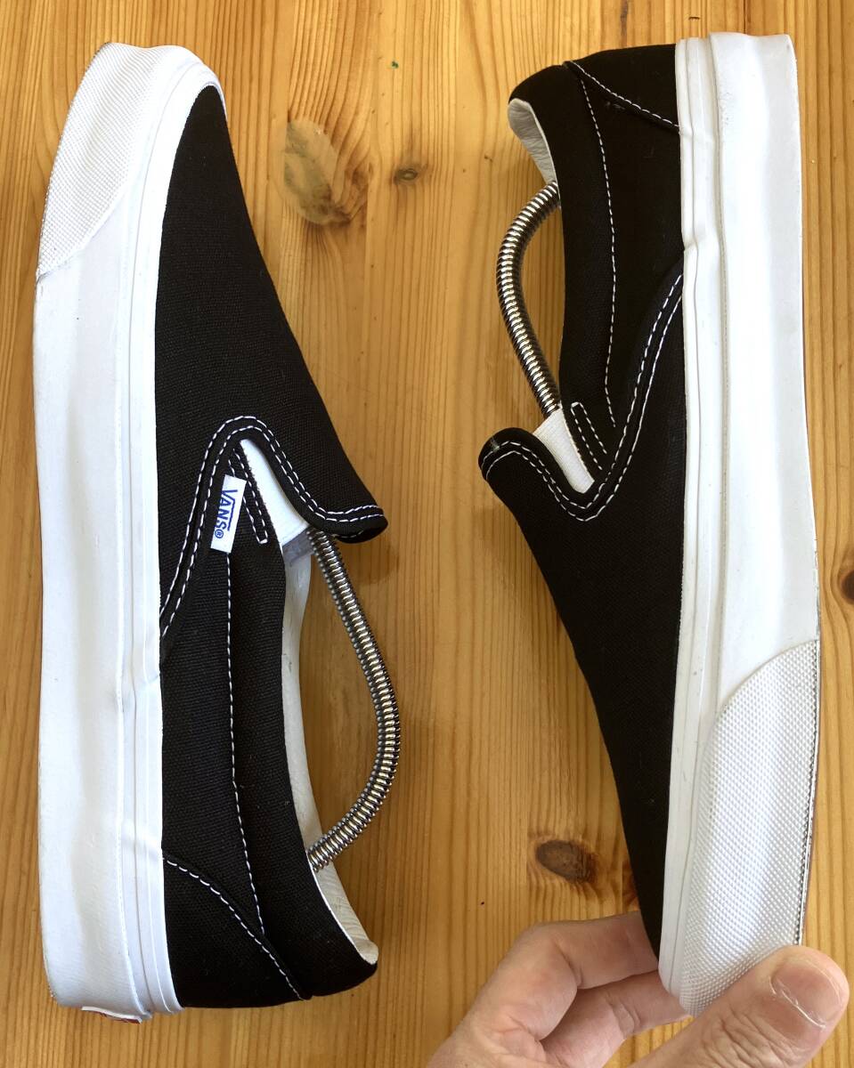 vans og classic slip on lx（vault）大人気希少ヴォルトラインモデルクリーニング済美品_画像2