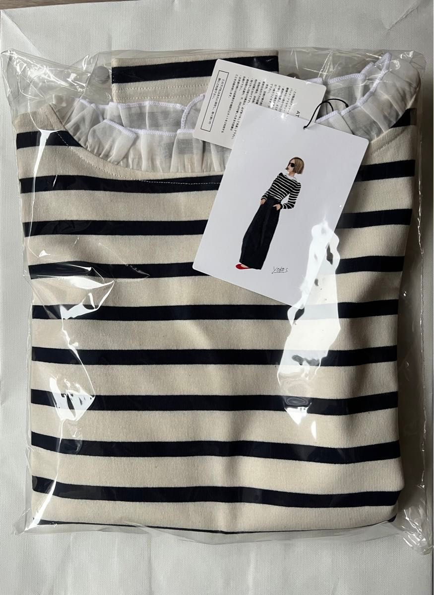 girlish パリジェンヌ ボーダー カットソー St cecilia 新品 girlish パリジェンヌ ボーダー カットソー St cecilia 新品