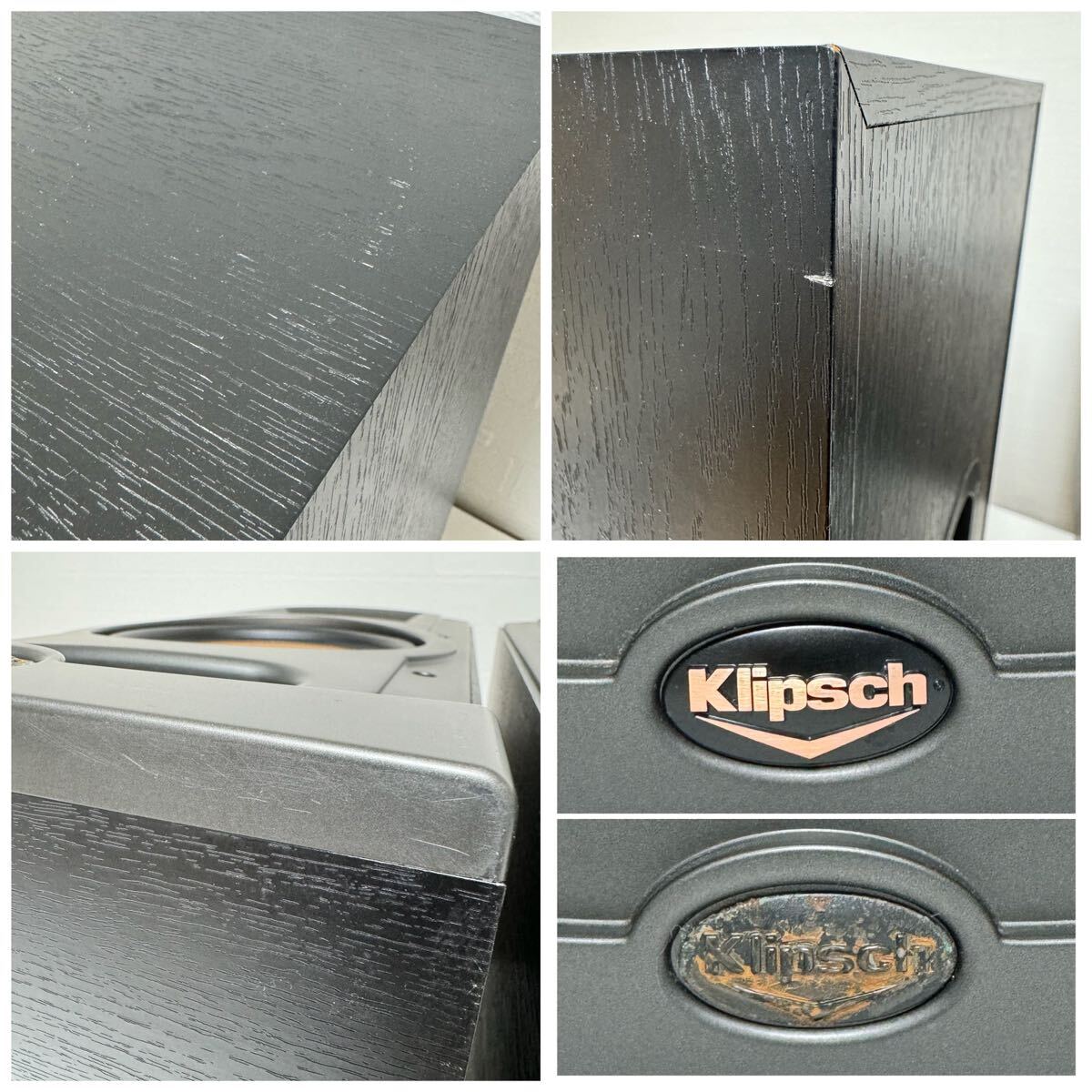 貴重】Klipsch クリプシュ RB-81 RB81BK ブックシェルフ 貴重】Klipsch クリプシュ RB-81 RB81BK ブックシェルフ