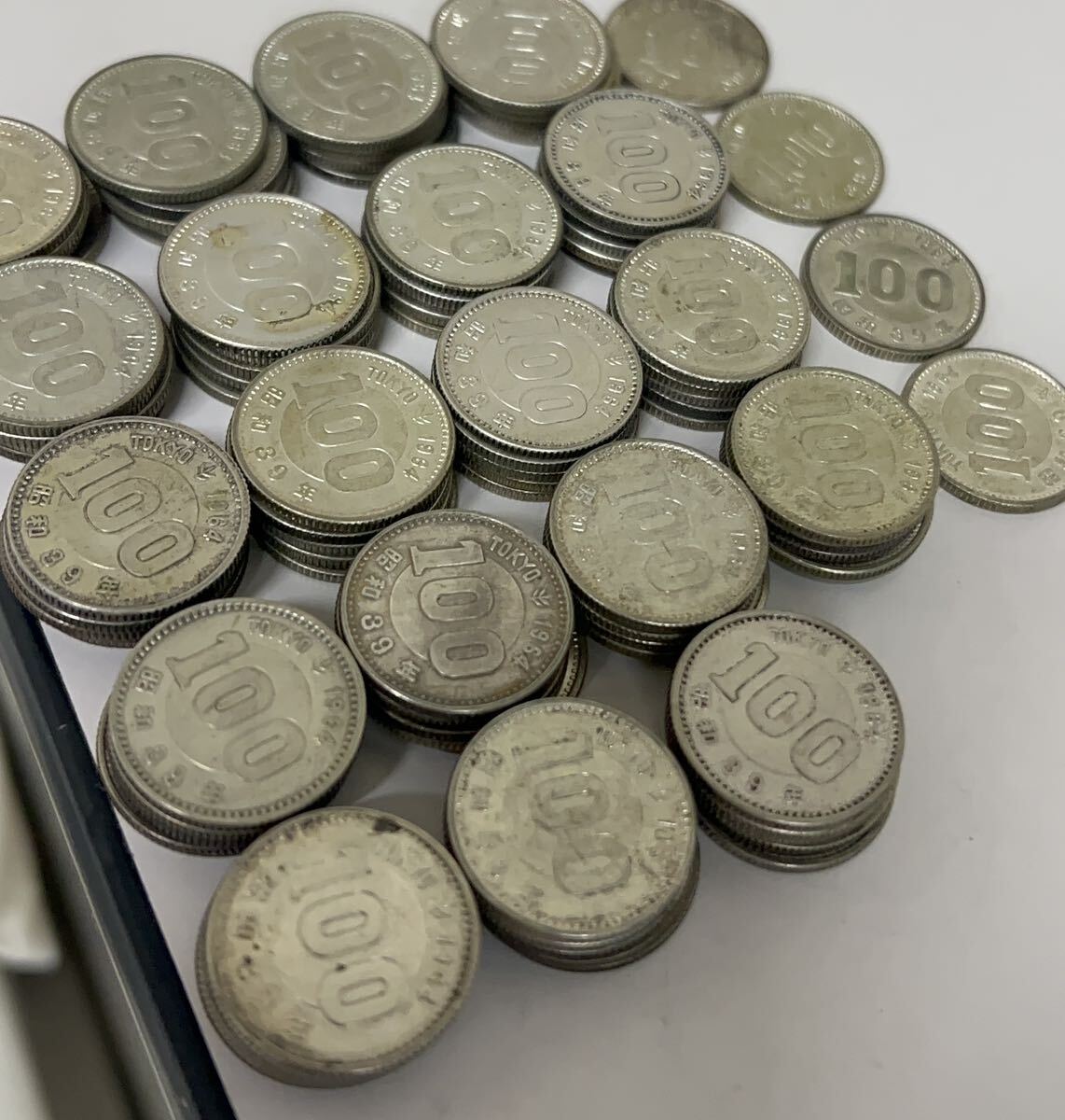 オリンピック百円銀貨　大量（104枚）_画像8