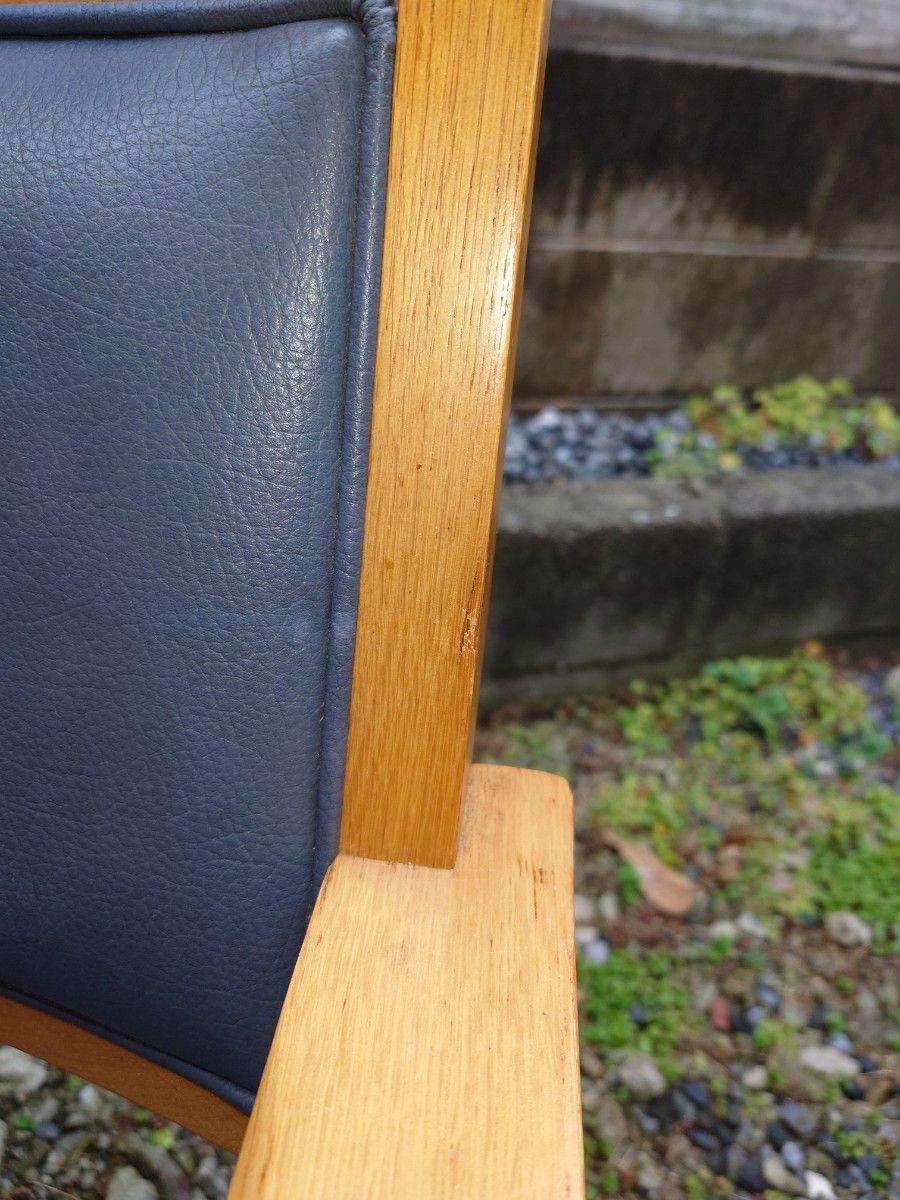 木製 maruni マルニ木工 ダイニングチェア 回転椅子 いす イス チェア 木製ベンチ アームチェア②