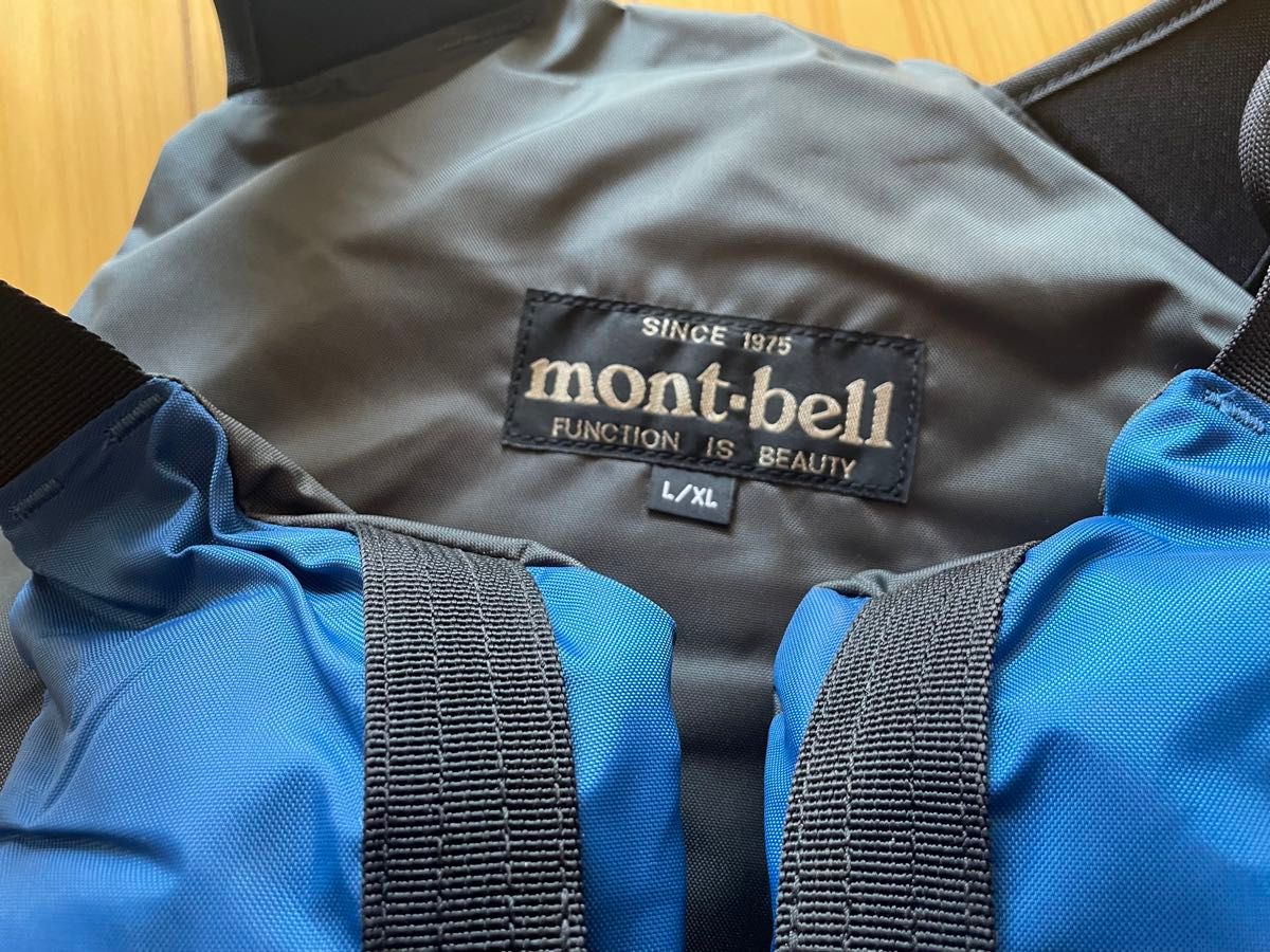 mont-bell ライフジャケット　サイズL/XL