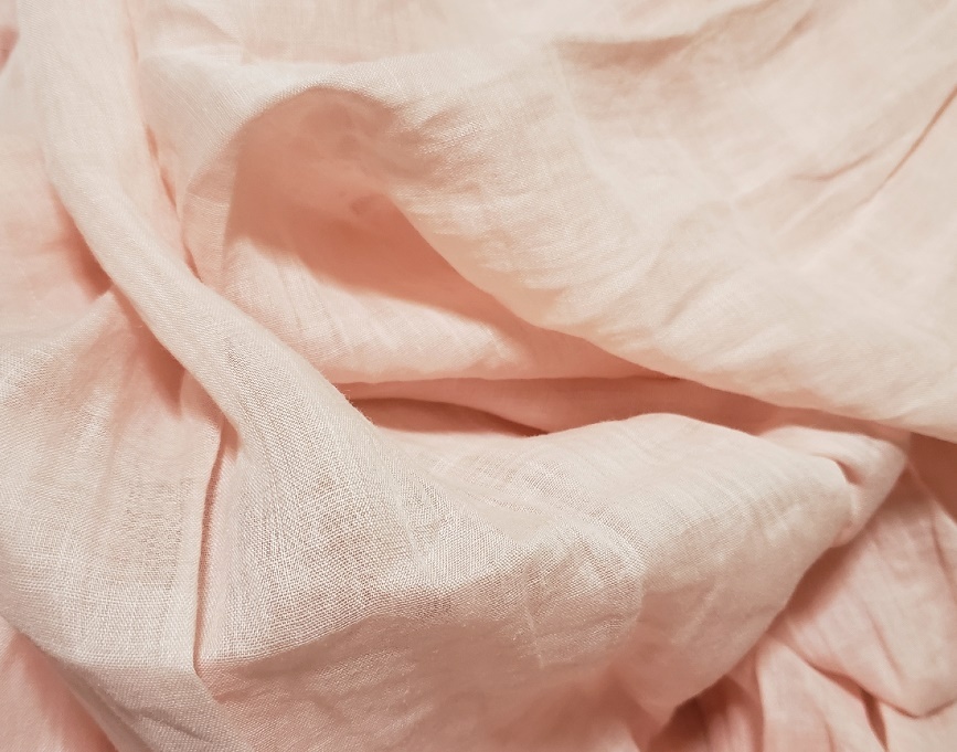 新品 SLOBE IENA オーバーサイズ リネンシャツ ピンク ブラウスの画像8