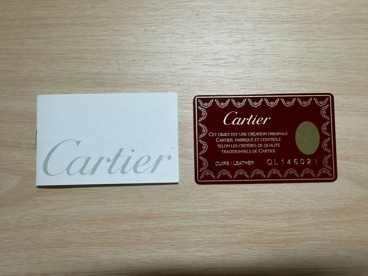【1円スタート 美品】Cartier ファスナー付財布　カルティエ　財布　長財布_画像8