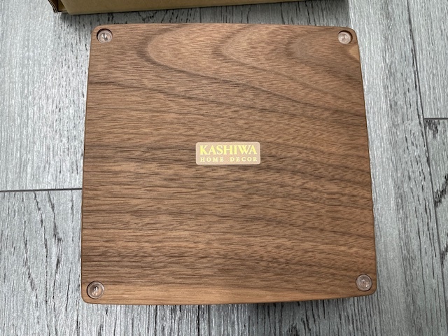 ★新品箱付き★柏木工　PREMIUM TRAY　XB14W（大）ウォルナット_画像4