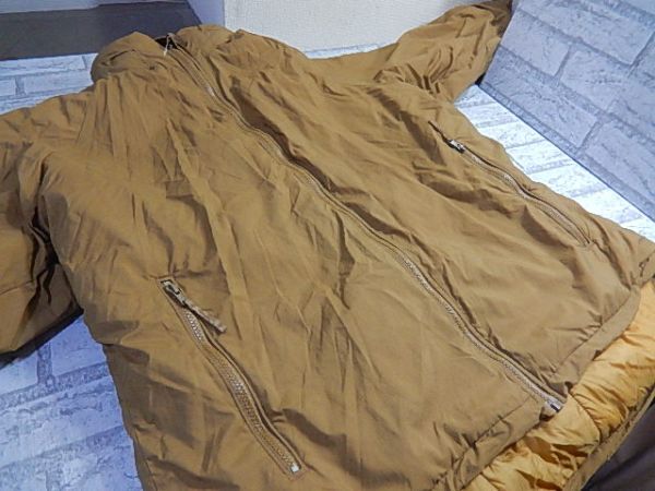 S79 極上品！サイズL ◆WILD THINGS　PARKA EXTREME COLD コヨーテ◆米軍◆アウトドア！キャンプ！防寒！バイク！