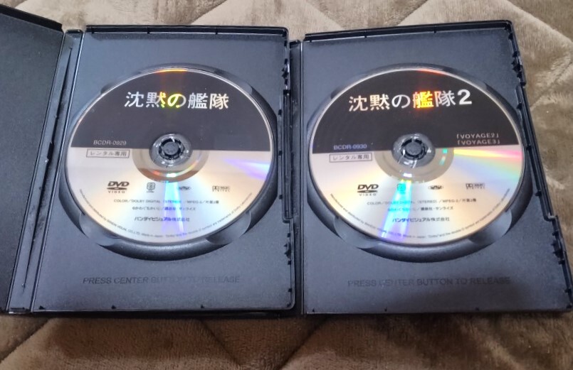 【セール】 沈黙の艦隊　全2巻セット　DVD　レンタル落ち　送料無料_画像3