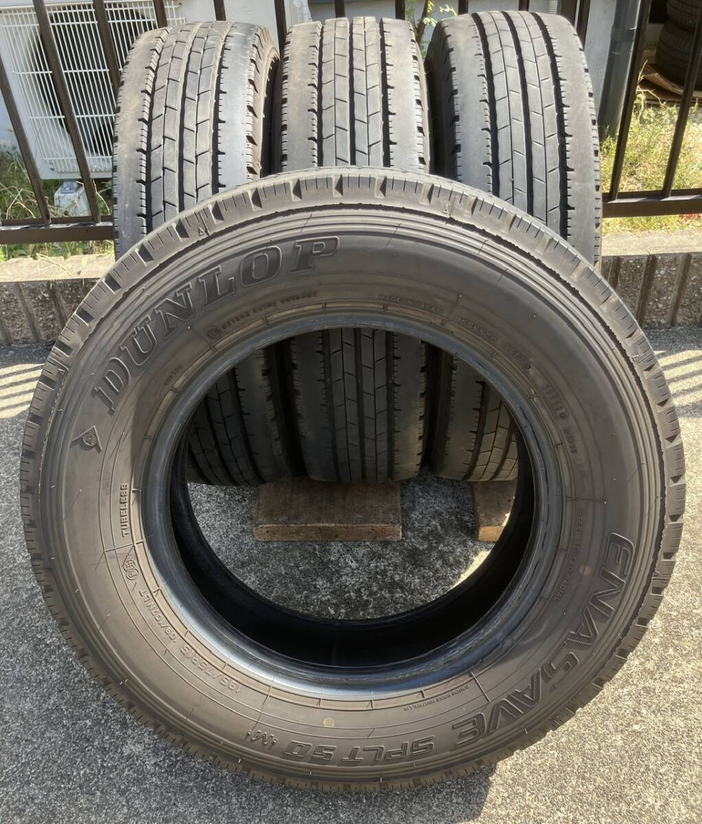 23年製☆☆バリ山★DUNLOP ENASAVE SPLT50M★195/75R15 109/107N LT【4本セット】_画像6