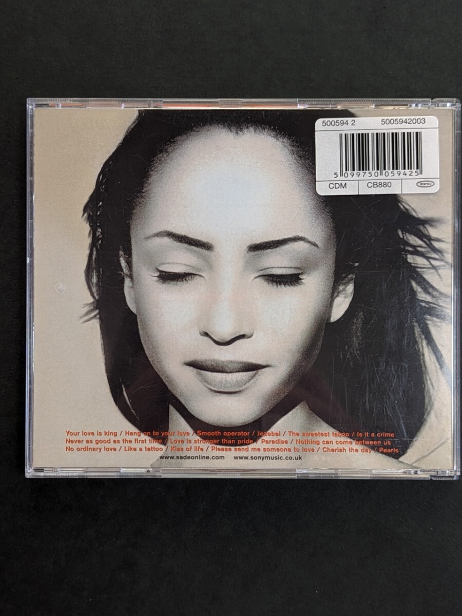 ♪♪ Sade The Best of Sade 中古CD 輸入盤_画像3