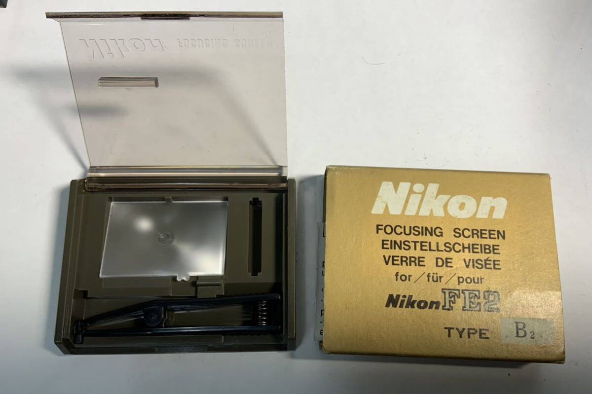 カメラ付属品まとめて！Nikon ニコン MF-16 FE2/SANKYO KOHKI Komura Kenko レンズ色々セット データバック ファインダースクリーン/371_画像8