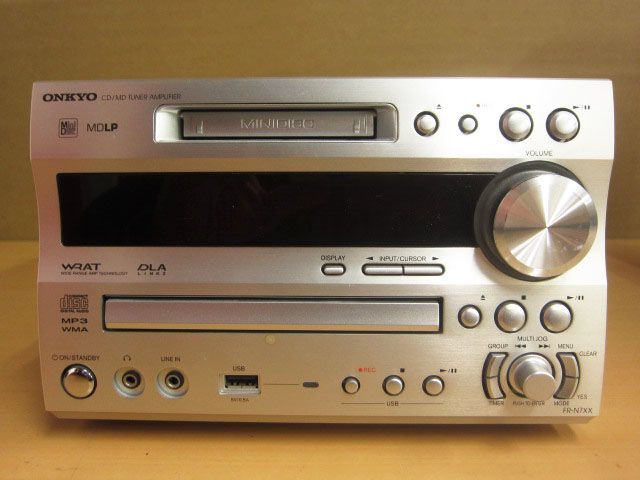 ONKYO オンキョー X-N7XX CD/MD/USBコンポ 美品 【g】_画像2