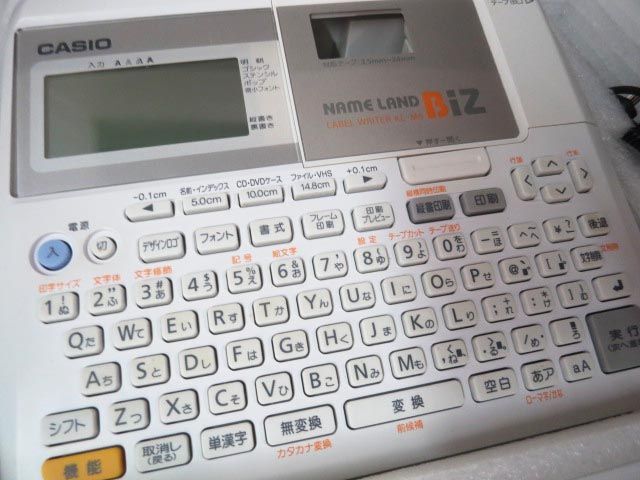 CASIO カシオ ネームランド BIZ KL-M6 【g】の画像2