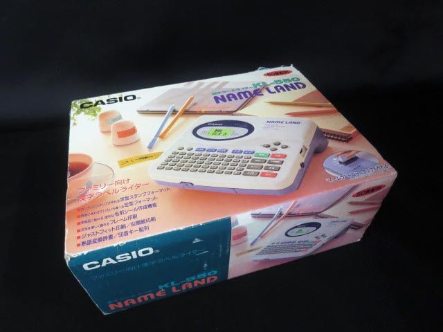 casio カシオ NAME LAND ネームランド KL-550 【h】の画像1