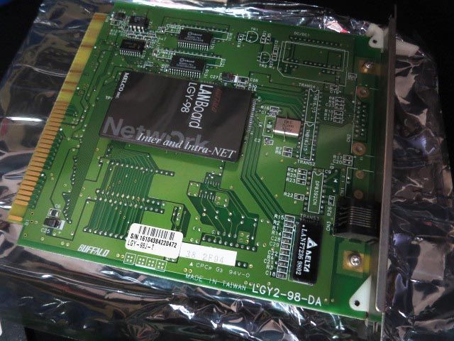 現状品 BUFFALO バッファロー LGY-98J-T LAN Board ボード 【g】の画像2