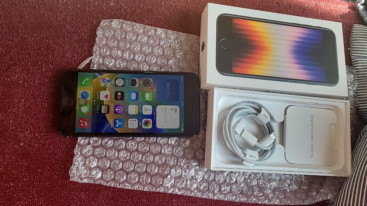 iphoneSE 第3世代 128GB simフリー