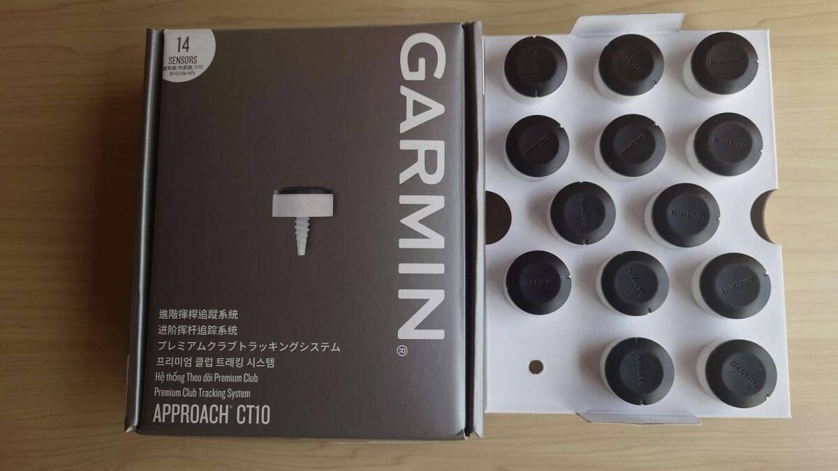 Used GARMIN/ガーミン APPROACH S40 アプローチ GPS ゴルフウォッチ ホワイト & CT10 & Tour B JGR おまけ_画像2