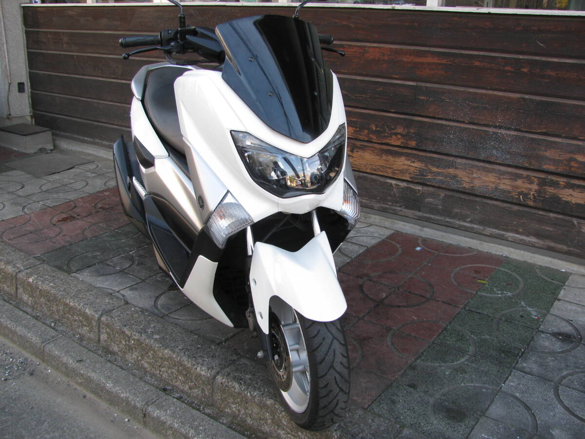 即決 ＮＭＡＸ１５５ ＡＢＳ ２０１８年 ノーマル車 白 Ｎ－ＭＡＸ１５５の画像10