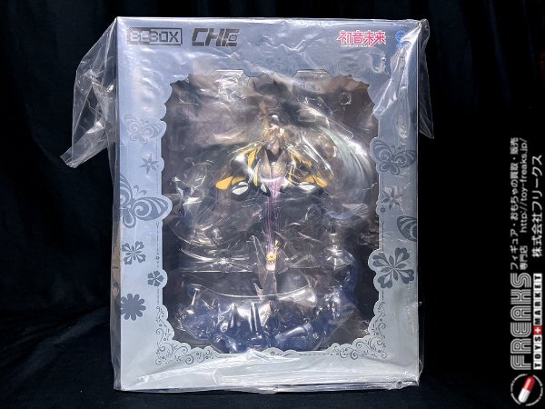 ★新品・保護ビニール入★日本未発売 初音ミク 鳳尾蝶ver. 1/7PVC完成品/BEBOX×CHE×ピアプロ/海外限定正規品_画像3