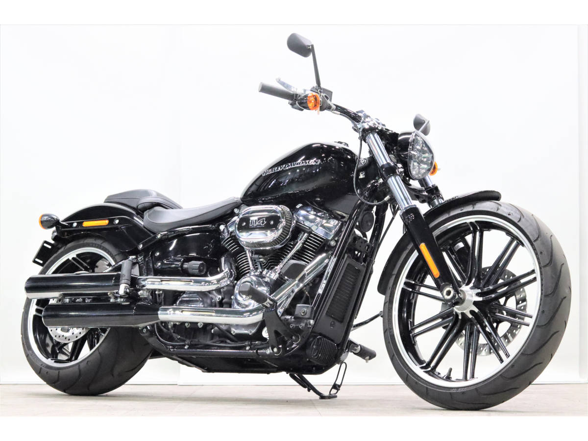 ハーレーＦＸＢＲＳ 2019y Milwaukee-Eight 114 1868cc 4752km 低走行ノーマル車 リア240mm 2.14インチLCDディスプレー