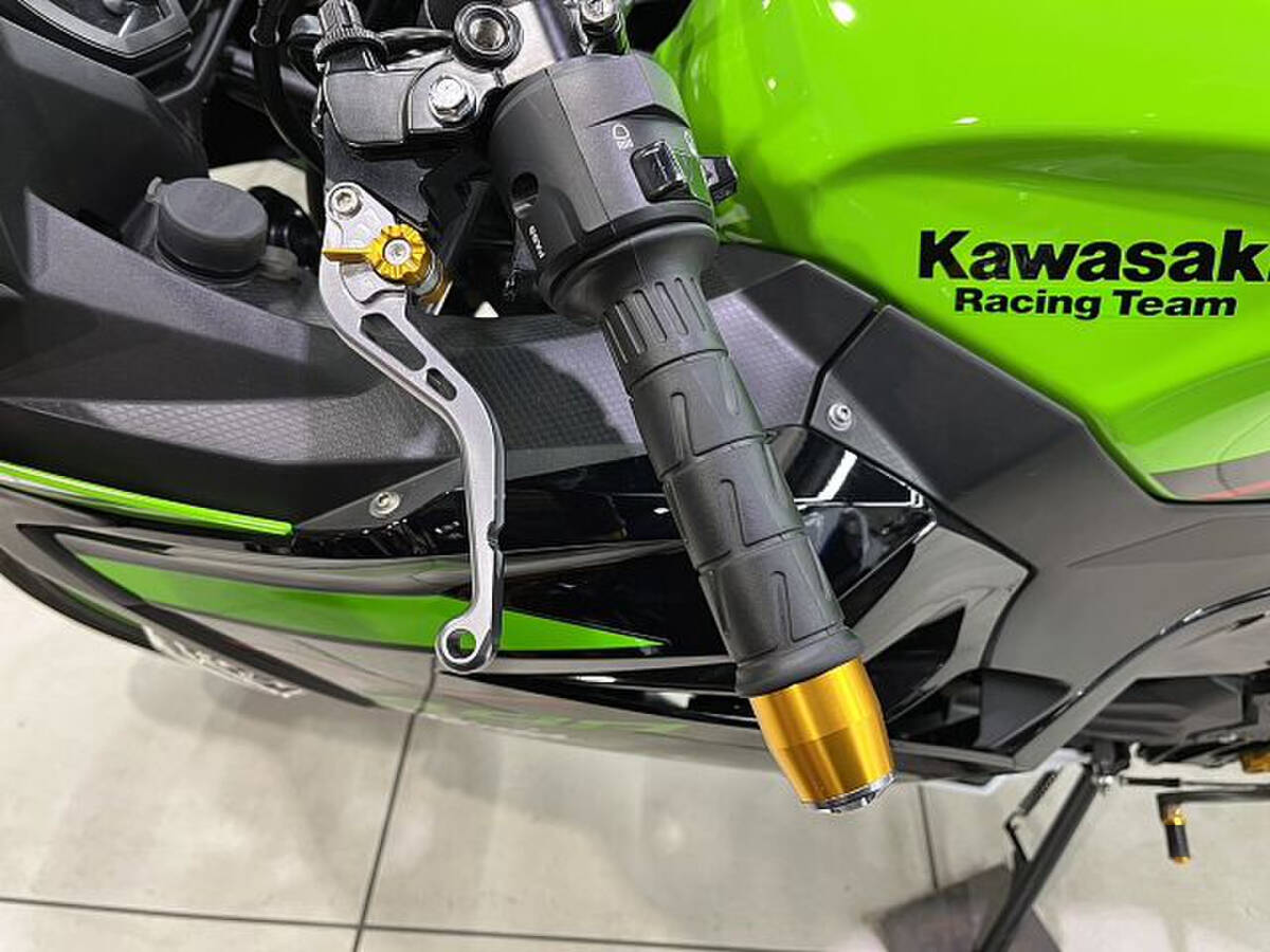 【MFD大阪寝屋川店】カワサキ　Ｎｉｎｊａ　４００　BEET特注サイレンサーフルエキ　オーリンズリアサス　コアガード　ETC　USB_画像9