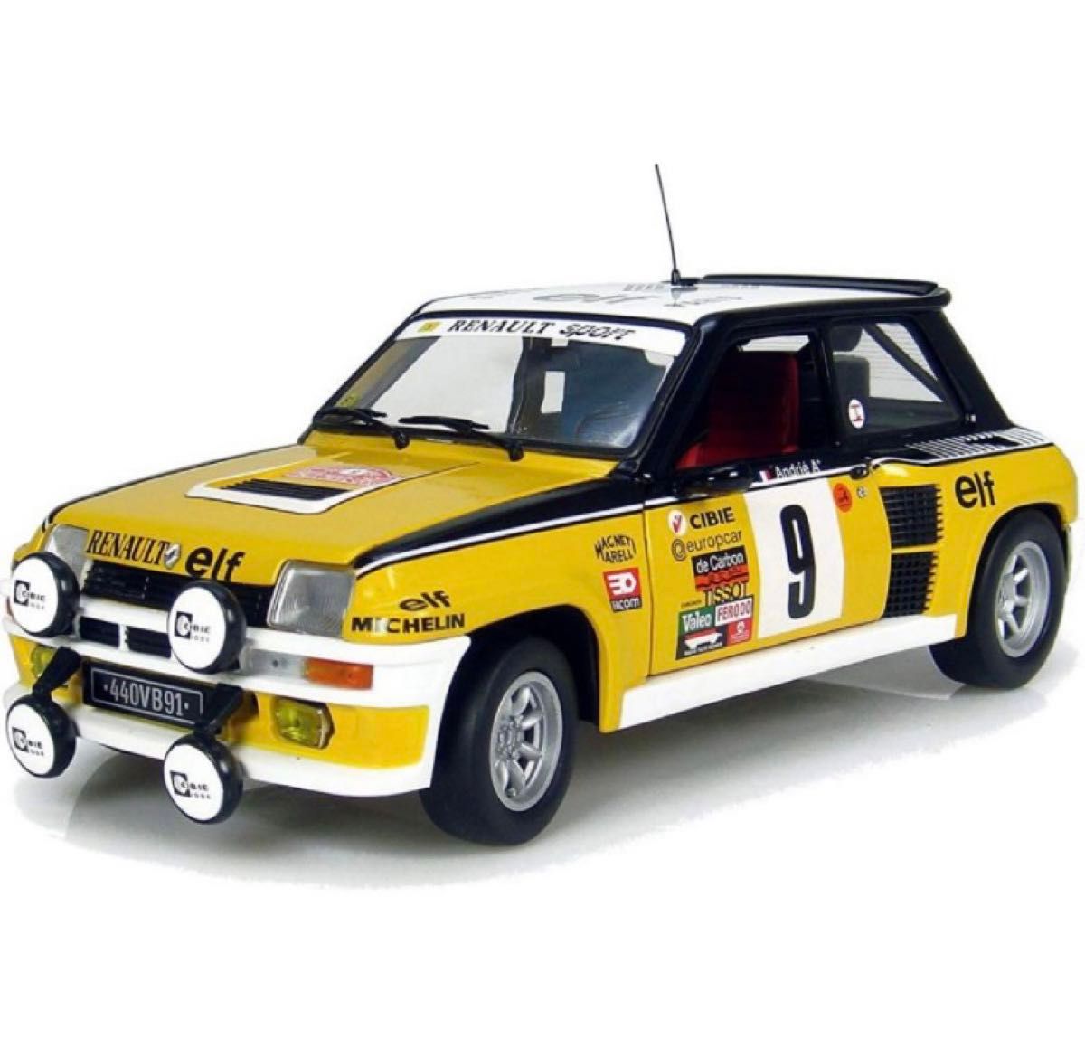 GWセール 1/18 ユニバーサルホビー　ルノー5 ターボ　WRC モンテカルロ 1981年