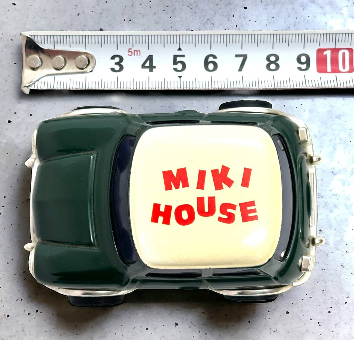 【ミニカーコレクション】MIKI HOUSE ミキハウス ミニクーパー　緑色　クラシック　ヴィンテージ　MINICOOPER_画像6