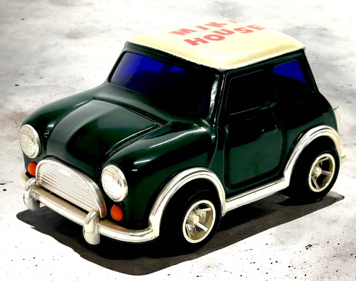 【ミニカーコレクション】MIKI HOUSE ミキハウス ミニクーパー　緑色　クラシック　ヴィンテージ　MINICOOPER_画像1