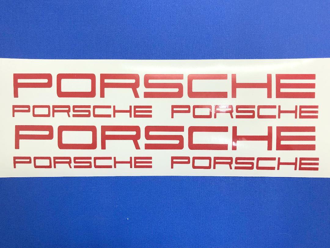  Porsche чёрный знак 4 шт. комплект разрезной наклейка стикер флаг флаг Porsche флаг 